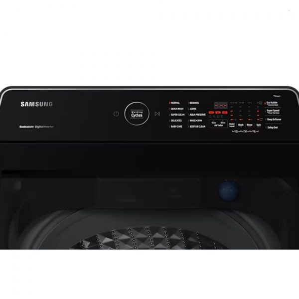 SAMSUNG 9kg Inverter Top Load Washer WA90CG4545BD | Ecobubble Powerful Energy Efficient - Image 6