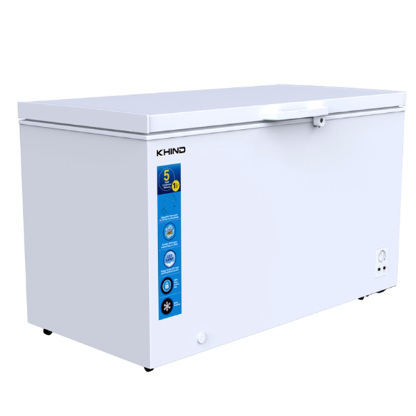 KHIND 400L Chest Freezer FZ400 | Durable Quick Freezing - Image 4