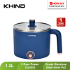 KHIND 1.2L Multicooker MC121 | Comfortable Handle Stainless Steel Inner Pot