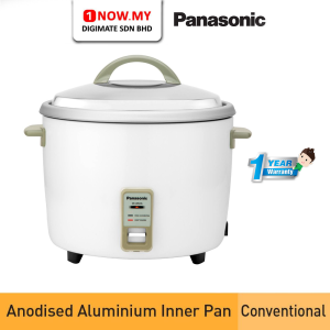 PANASONIC 3.6L Rice Cooker SR-WN36 | Durable Stainless Steel Cook Perfect Rice