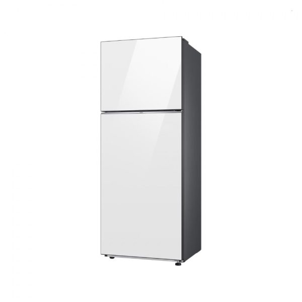 SAMSUNG 427L Inverter Bespoke Top Mount Freezer Refrigerator RT42CB664412ME | Clean White + Clean White - Image 2