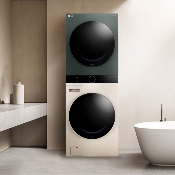 LG 14/10kg Inverter Objet WashTower All-In-One Stacked Washer Dryer WT1410NHEG - Image 8