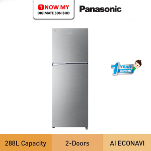 PANASONIC 325L Inverter TMF Refrigerator NR-TV341BPSM | 5 Star Energy Efficient 2 Door