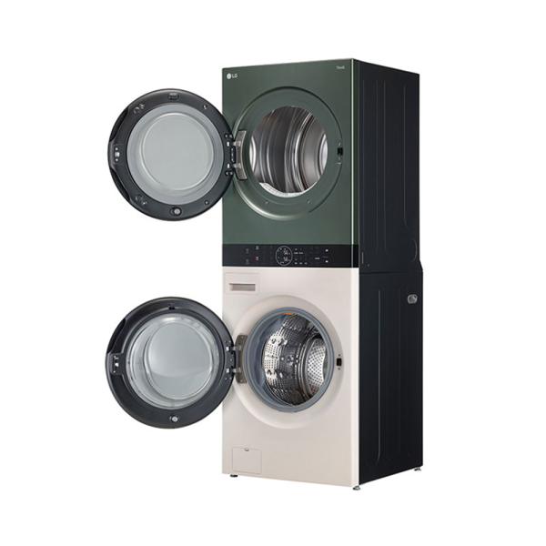 LG 14/10kg Inverter Objet WashTower All-In-One Stacked Washer Dryer WT1410NHEG - Image 5