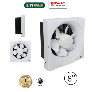 SIBERIAIR 8" Ventilating Fan EF-8/SAAPB20A | Wall Mounting