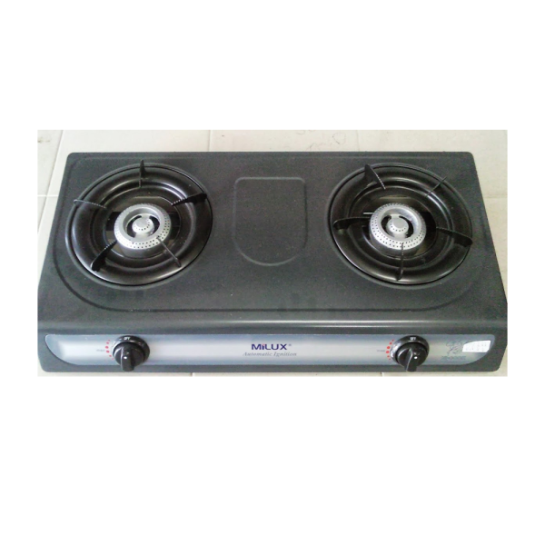 MILUX 2 Burners Gas Cooker YS-1010B - Image 2