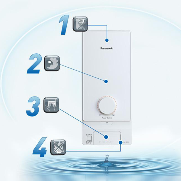 PANASONIC M Series Instant Water Heater DH-3MS1MW (No Pump) - Image 3