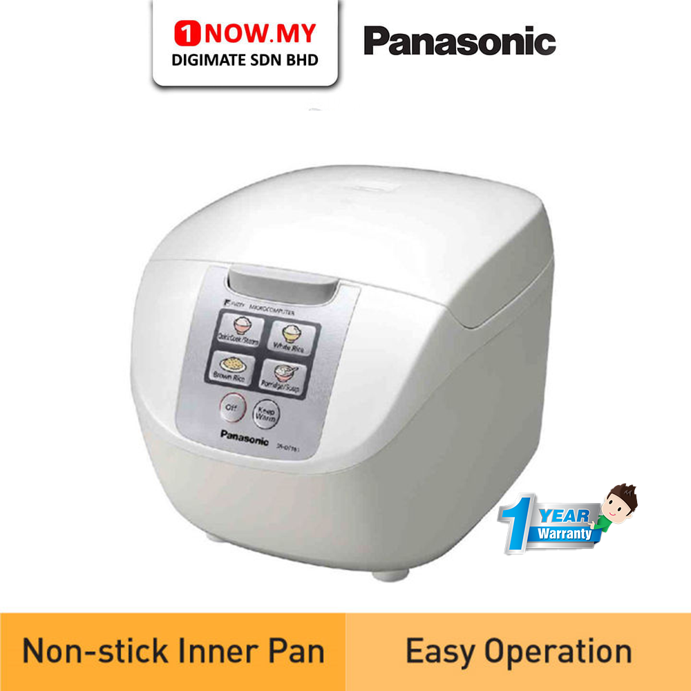 PANASONIC 1.8L Jar Rice Cooker SR-DF181WSK | Micom Silver Easy To ...
