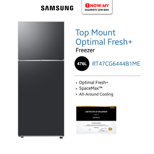 SAMSUNG 476L Top Mount Freezer Refrigerator RT47CG6444B1ME | Optimal Fresh+ 