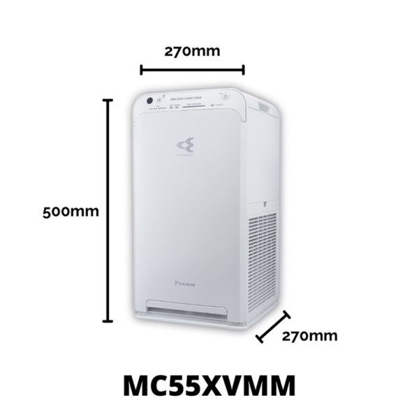 DAIKIN Streamer Air Purifier MC55XVMM | Effective Against Pollutants - Image 2