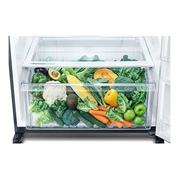 SHARP 720L Inverter Pelican TMF Fridge SJP801MFMS | 2-Door Express Freezing 4 Star Energy Efficient - Image 4