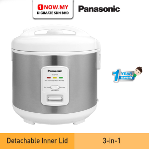 PANASONIC 1.8L Mechanical Jar Rice Cooker SR-JP185SSK | Silver