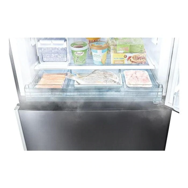 SHARP 720L Inverter Pelican TMF Fridge SJP801MFMS | 2-Door Express Freezing 4 Star Energy Efficient - Image 5