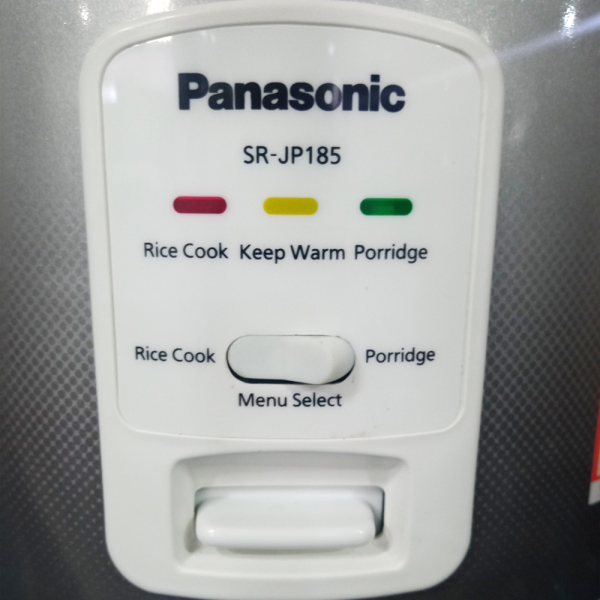 PANASONIC 1.8L Mechanical Jar Rice Cooker SR-JP185SSK | Silver - Image 3