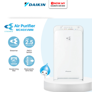DAIKIN Streamer Air Purifier MC40XVMM | Powerful Effective Against Pollutants