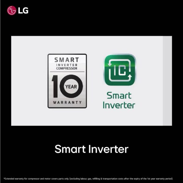 LG 455L Inverter Bottom Freezer Fridge GC-B569NQCM | Matte Black 3 Star Energy Efficient - Image 6