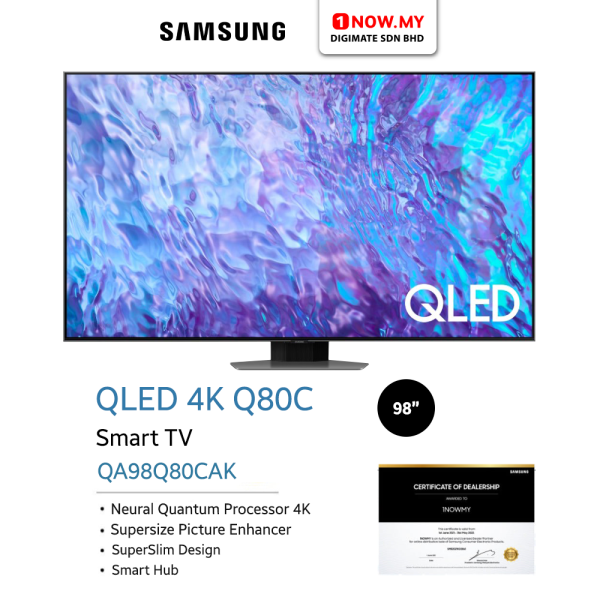SAMSUNG 98" Q80C QLED 4K Smart TV QA98Q80CAKXXM - Image 9