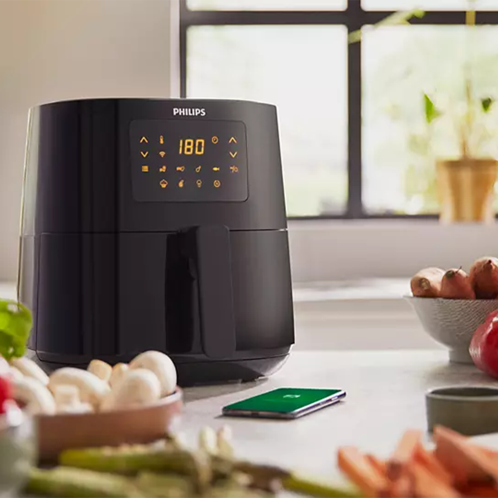 PHILIPS 4.1L Air Fryer 5000 Series 13-in-1 Connected HD9255/90 | 1400W ...