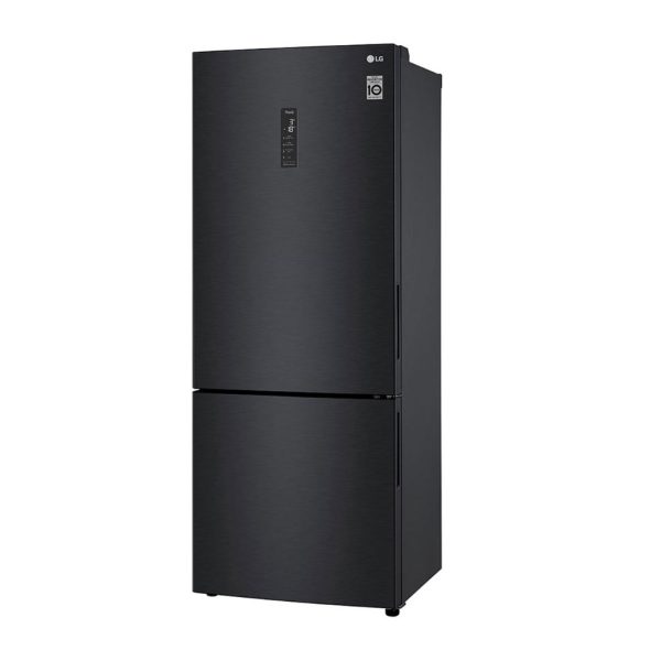 LG 455L Inverter Bottom Freezer Fridge GC-B569NQCM | Matte Black 3 Star Energy Efficient - Image 3