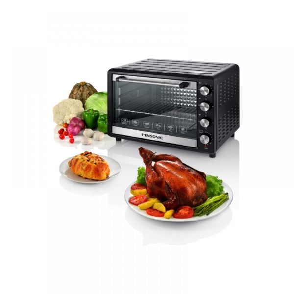 PENSONIC 70L Electric Oven PEO-7011 | 3D Diamond Surface 5 Star Energy Efficient - Image 2