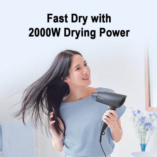 PANASONIC Hair Dryer EH-ND37 (Random Color) | Compact Fast Dry Heat Damage Care - Image 3