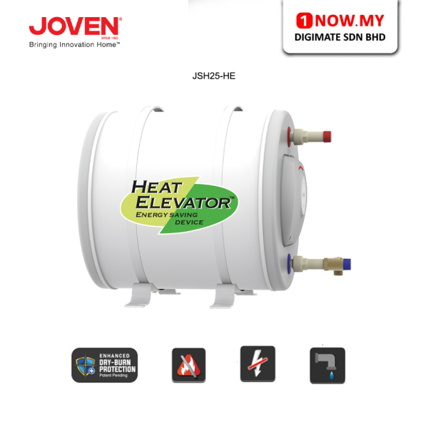JOVEN 25L Inverter Storage Water Heater JSH25-HE | Horizontal Energy Saving