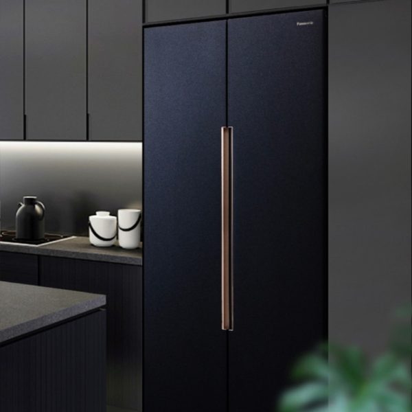 PANASONIC 570L Inverter Side-By-Side Refrigerator NR-S621BB-MY | Elegant Diamond Blue Large Capacity Quick Freeze - Image 8
