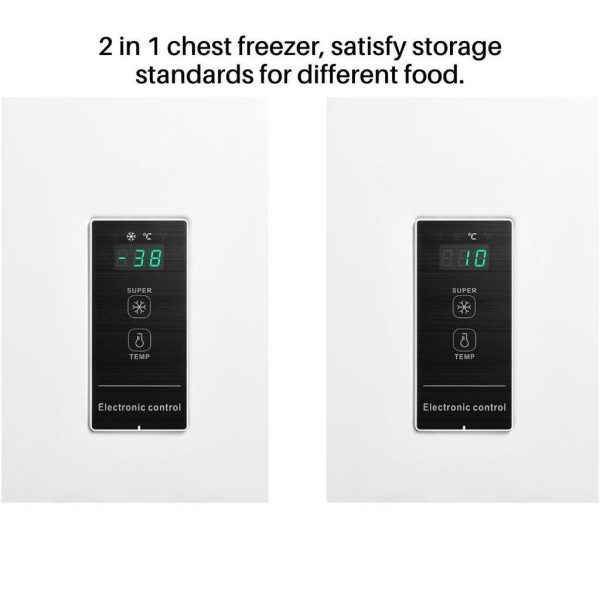 TOSHIBA 128L 2-in-1 Chest Freezer GR-RC130CE-DMY | Refrigerator/Fridge 3 Star Energy Efficient - Image 3