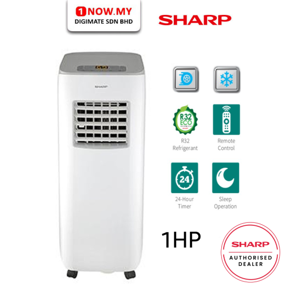 SHARP 1HP Portable Air Conditioner CVH10YD
