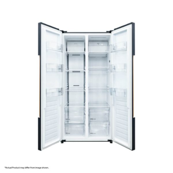 PANASONIC 570L Inverter Side-By-Side Refrigerator NR-S621BB-MY | Elegant Diamond Blue Large Capacity Quick Freeze - Image 2