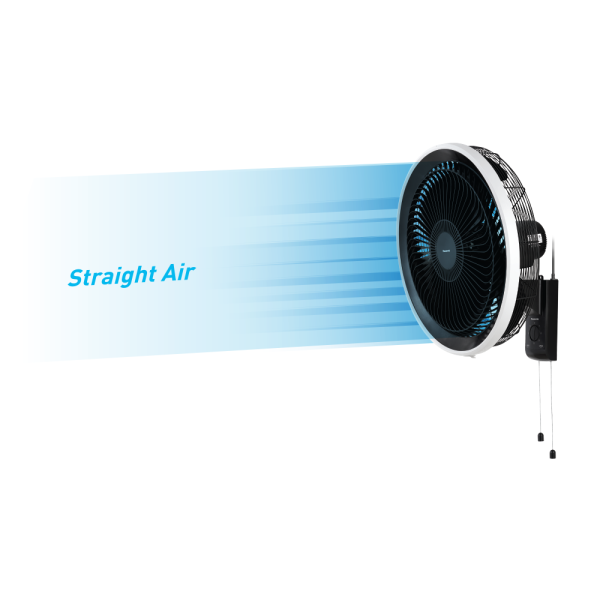 PANASONIC 20" Wall Fan F-MU50YVBKH | 3 Blade Design Strong Airflow Turbo Fin Guard - Image 5