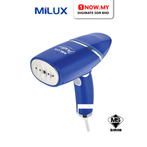MILUX Garment Steamer MSI-1001 | Powerful Steam One Button Operation