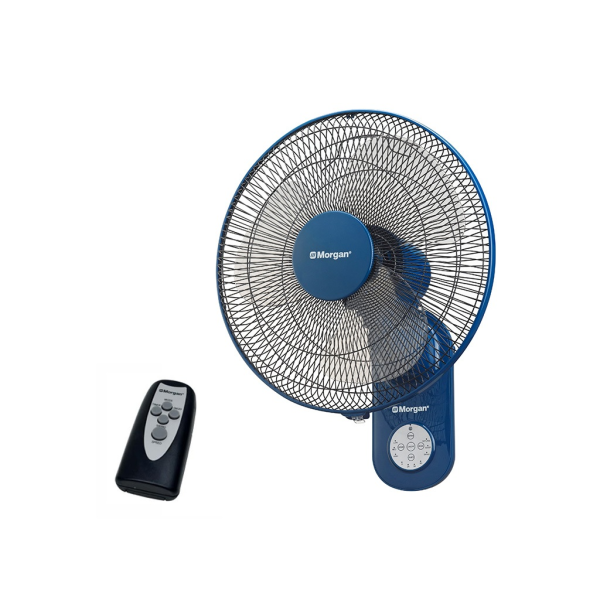 MORGAN 16" Wall Fan with Remote Control MWF-NC169RC | Durable Smooth Oscillate Natural Sleep Swing - Image 2