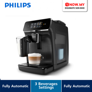 PHILIPS LatteGo 2200 Series Coffee Maker EP2230/10 | 3 Delicious Fresh Bean Coffees Easier Than Ever
