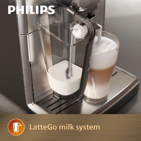 PHILIPS LatteGo 2200 Series Coffee Maker EP2230/10 | 3 Delicious Fresh Bean Coffees Easier Than Ever (Pre Order) - Image 4