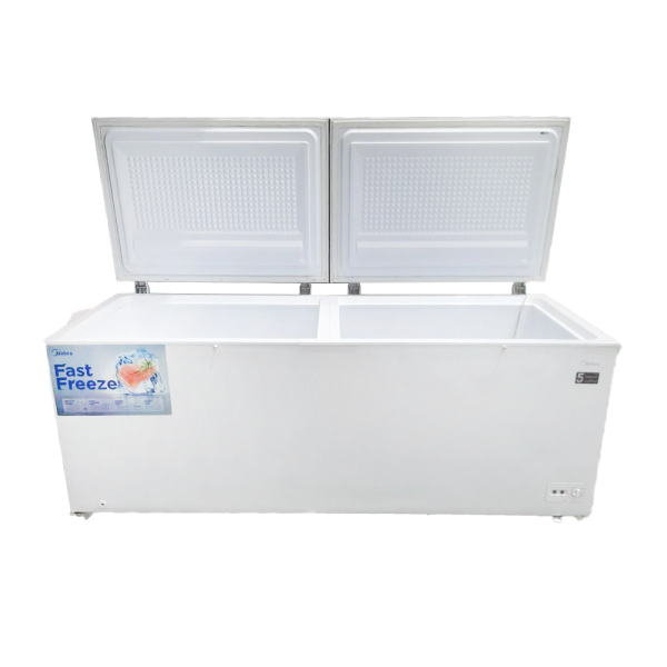 MIDEA 860L Chest Freezer WD-860WR | 2 Door Food Storage Big Capacity - Image 3