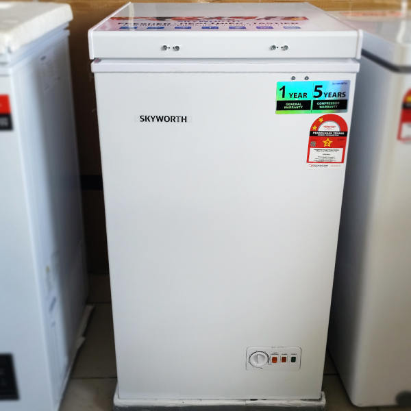 SKYWORTH 100L Chest Freezer BD-110A | Energy Saving Fast Freeze - Image 3