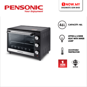 PENSONIC 46L Electric Oven PEO-4611​​​​​​​ | 4 Star Energy Efficient