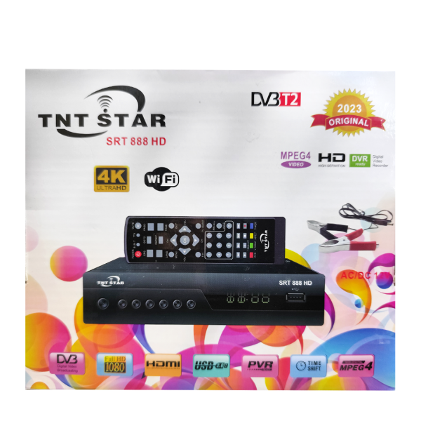 TNT STAR DVBT2 Mytv Digital TV Decoder SRT 888 HD - Image 2