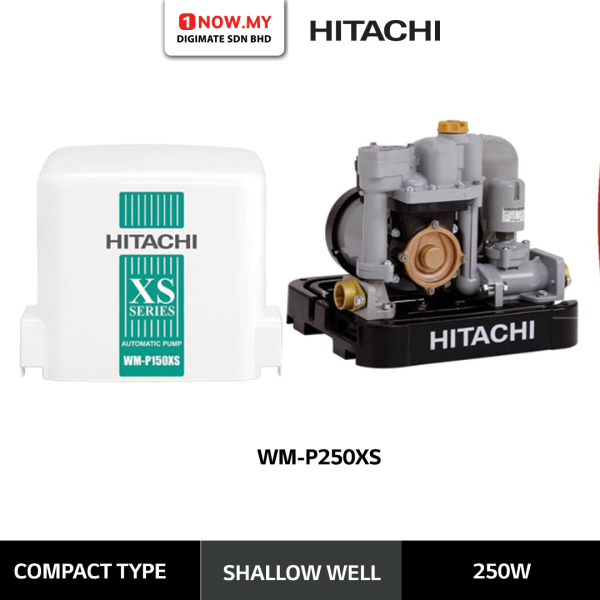 HITACHI 250W Water Pump WM-P250XS | Advanced Powerful Pressure Pump