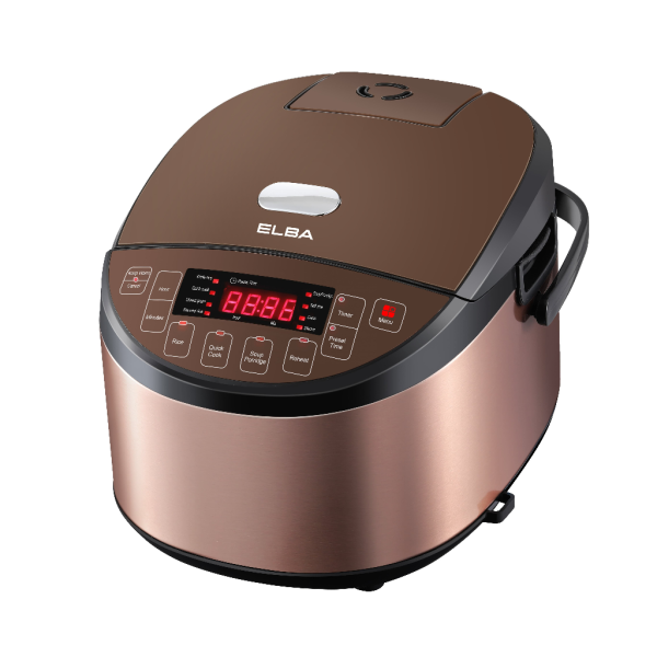 ELBA 1.8L Rice Cooker ERC-N1890D(BR) | Smart Touch Menu Various Cooking Function - Image 2