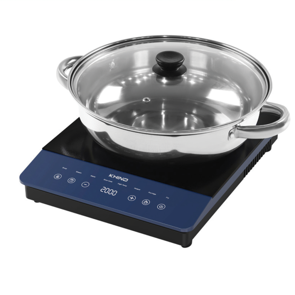 KHIND 2000W Induction Cooker IC2023 | FREE Durable Stainless Steel Pot - Image 4