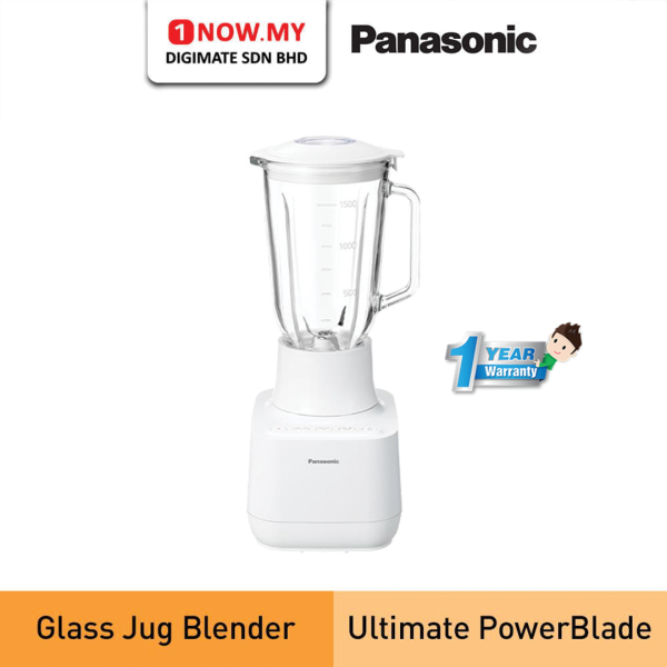 PANASONIC 1.5L Blender With Dry Mill MX-MG5351WSK | High Speed Powerful Ice Crushing