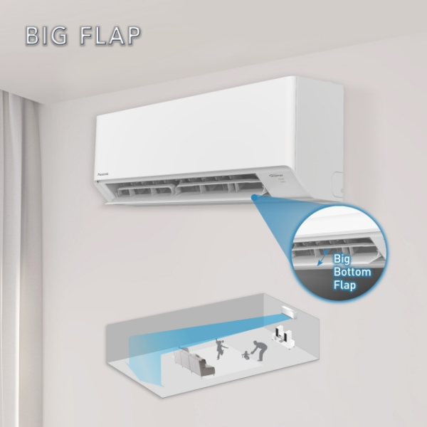 PANASONIC 2HP Eco Inverter Air Conditioner YU Series CS-YU18AKH | YU-AKH Energy Saving Cooling - Image 2