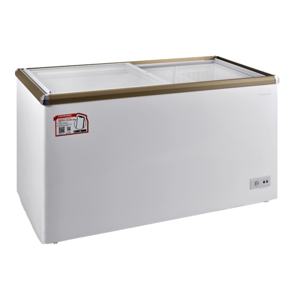 PENSONIC 314L Chest Freezer PFZ-408G | Durable Top Sliding Glass Door - Image 2