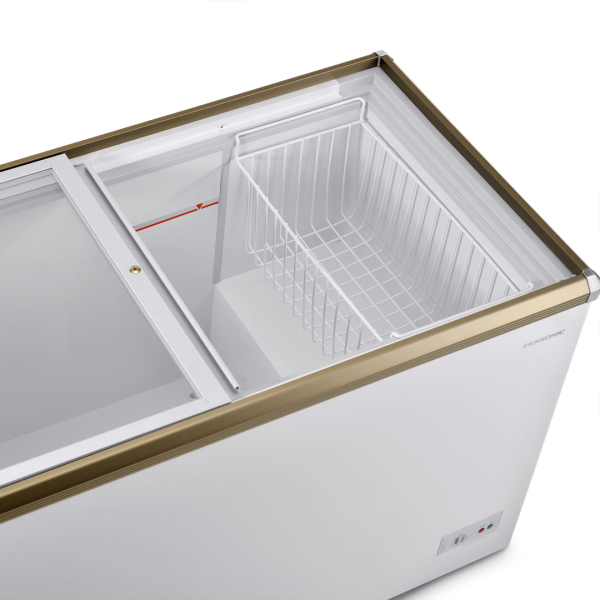 PENSONIC 314L Chest Freezer PFZ-408G | Durable Top Sliding Glass Door - Image 6