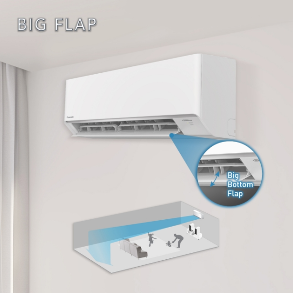 PANASONIC 2HP Standard Inverter Air Conditioner PU Series CS-PU18AKH | PU-AKH Powerful Energy Saving Air Protection - Image 6
