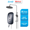 ALPHA Instant Water Heater With Rainshower SMART 18i-RS (Metal Black) | Silent DC Pump Energy Saving IP25