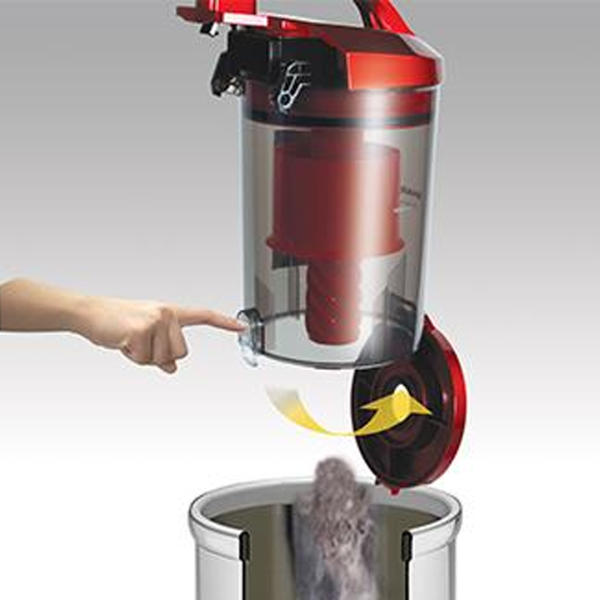 SHARP 1800W 3L Cyclone Action Vacuum Cleaner ECC1819R | Bagless Hassle-Free Mobility - Image 5