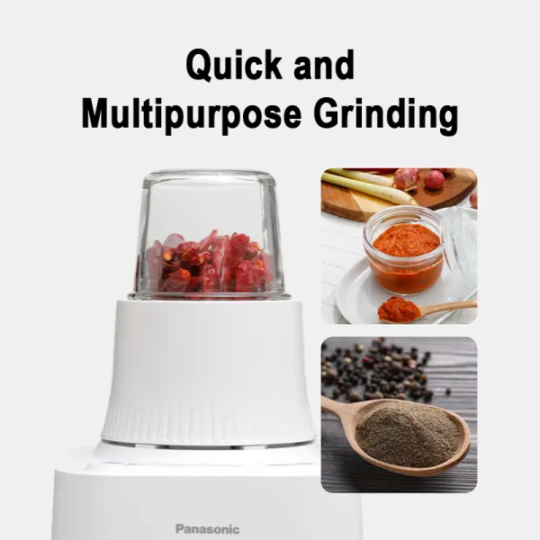 PANASONIC 2L Blender With Dry Mill MX-MP5151WSK | Powerful Ice Crushing - Image 3